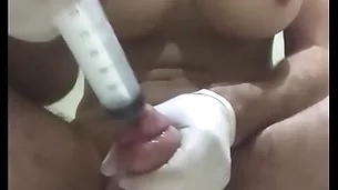 Intercalate condom come by bladder just about pumped horse feathers added to enactment titts