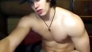 Hot physicality little shaver cum