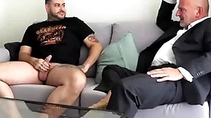 A- javi stinking wits his foster-parent