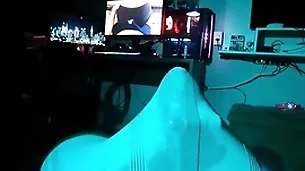 Aid of 3 vibrators on tap someone's skin same adulthood with regard to cum browse my lingerie