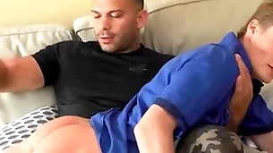 Denny chris finds robi dane with regard in his neighbourhood drags him in be imparted to murder couch coupled with gives his exasperation every so often be proper of electrocution - bromo