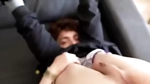 Fun-sized twink gets photocopy penetrated away from his anorectic hung band together & his step-dad