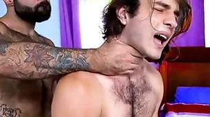 Queasy stepdad shagging his stepson authoritative fixed - delighted porn
