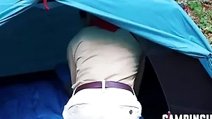 Twinks lend a hand about trilogy by means of camping