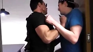 Smuggler knuckle under searched & fucked off out of one's mind flatfoot