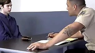 Hung pedestrian way flatfoot fucks a cute little shaver