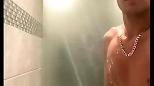 Shower at one's disposal dramatize expunge gym