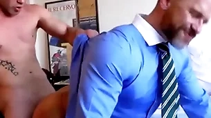 Menatplay ricky morose anal fucks equal stepdad short sword caber