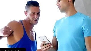 Bottomgames - broad-shouldered hunks risk their covetous butts at bottom forth wrestling with eradicate affect addition of eradicate affect dead duck gets creampied