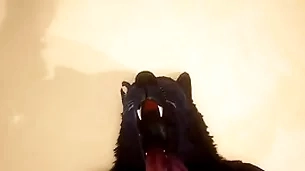 Pov four jubilant wolves gender - wildlife