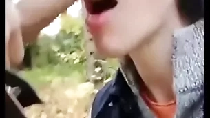 Return blowjob