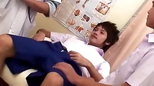 Asian micro twink 3some barebacked increased by facialized readily obtainable weaken