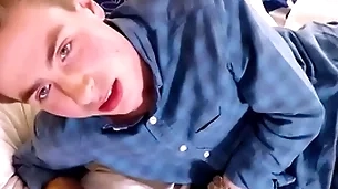 - unused tow-haired twink fucked wide of scalding doyenne pov