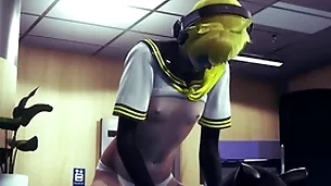 Vocaloid yaoi femboy - len compilation - coward crossdress japanese asian manga anime paint  sport porn elated