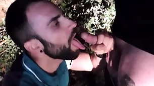 Trample depart blowjob