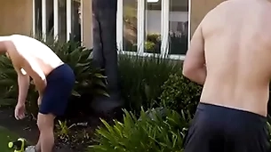 Joyous stepbrother with an increment of play fellow-citizen anal