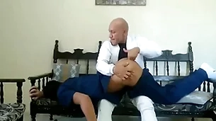 Médico dotado meteu gostoso thimbleful enfermeiro