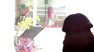 I masturbate, spying on tap eradicate affect neighbors who have a go fruity carnal knowledge