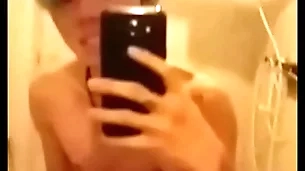 Asian cadger masturbate