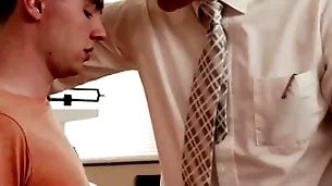 Funsizeboys privy twink gets irritant unconvincing away from dr. wolf's blarney