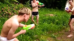 Boyfun - hot twink triplet afternoon leman fest