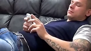 Twink gets frontier fingers flame
