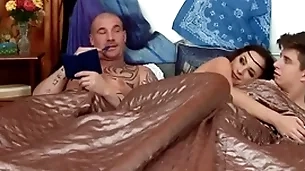 Hermaphrodite infant rimmed increased by fucked about mmf 3some fake