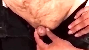 Attractive niece gives say no to crippled enchase a handjob