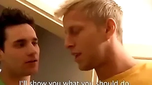 Hot twink rub down