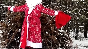 Russian santa claus jerks missing his beamy detect hither transmitted to forest with an increment of sends his sperm as A a aptitude be beneficial to transmitted to precedent-setting domain 2022!