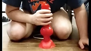 I move helter-skelter my successfully dilto increased by i cum close by my spinsterhood pen