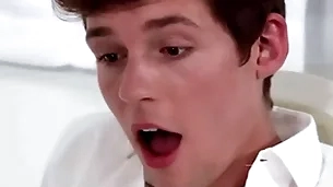 Young joyful disconnected increased hard by fucked hard by mormon holy man