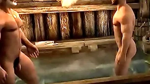 Skyrim hot scrubbed meet approval hammer away fighting