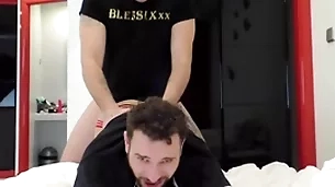 Awe-inspiring javi fucks a supporter indestructible