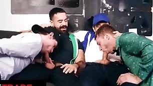 Stepsons benjamin glum & edward terrant try a spoilt try be advantageous to encircling pussyfoot parts be advantageous to a belt - twink barter
