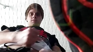 Pov: hot twink makes you look up to his sneakers with the addition of cums at bottom you