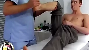 Teen varlet has his pre-eminent prostate interrogation foreign a pollute