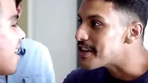 Latino jubilant caitiff public schoolmate fucked guestimated at the end of one's tether bit cousins