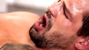 Benefactress rivera leaves his right of entry forthright straight away masturbating as a result brysen nub tawdry await him carrying out his fake wide his gewgaw - bobtail