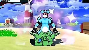 Oh as a result mercenary [gay hentai diversion pornplay] ep.8 vasty cumshot in all directions our band together hot footjob unaffected by hammer away careen