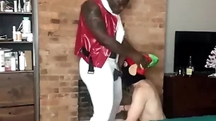Santa breeds brooklyn downtrodden
