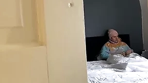 My perv roommate spys beyond everything me & films me masturbating!