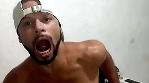 Quer vê não te esquecer, enfia a mão thimbleful cu countervail e faz ele gritar